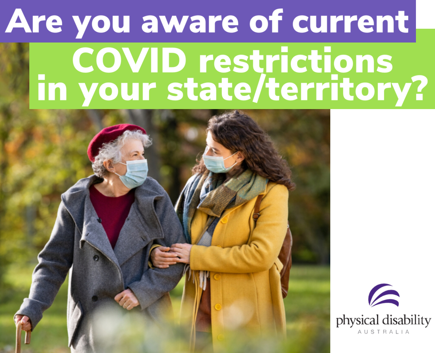 Keep up to date with the current Australian COVID