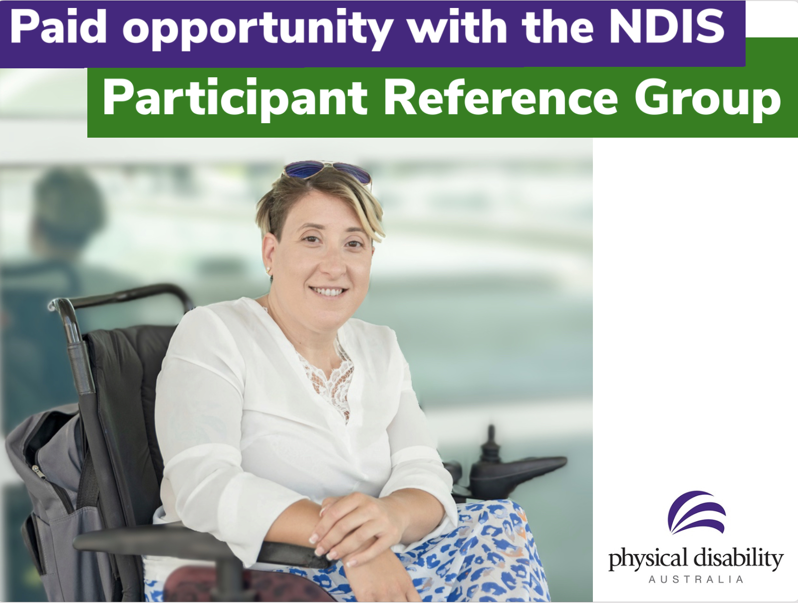 Have you heard about the NDIS Participant Reference Group?